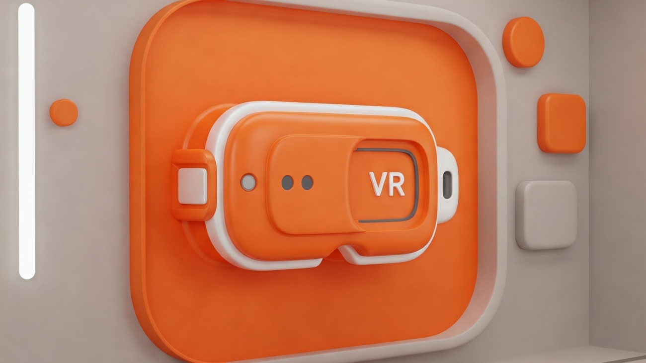 Abstrakcyjna wizualizacja 3D