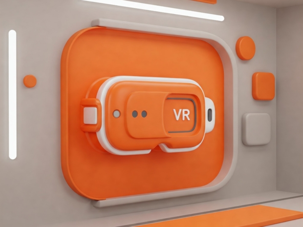 Abstrakcyjna wizualizacja 3D