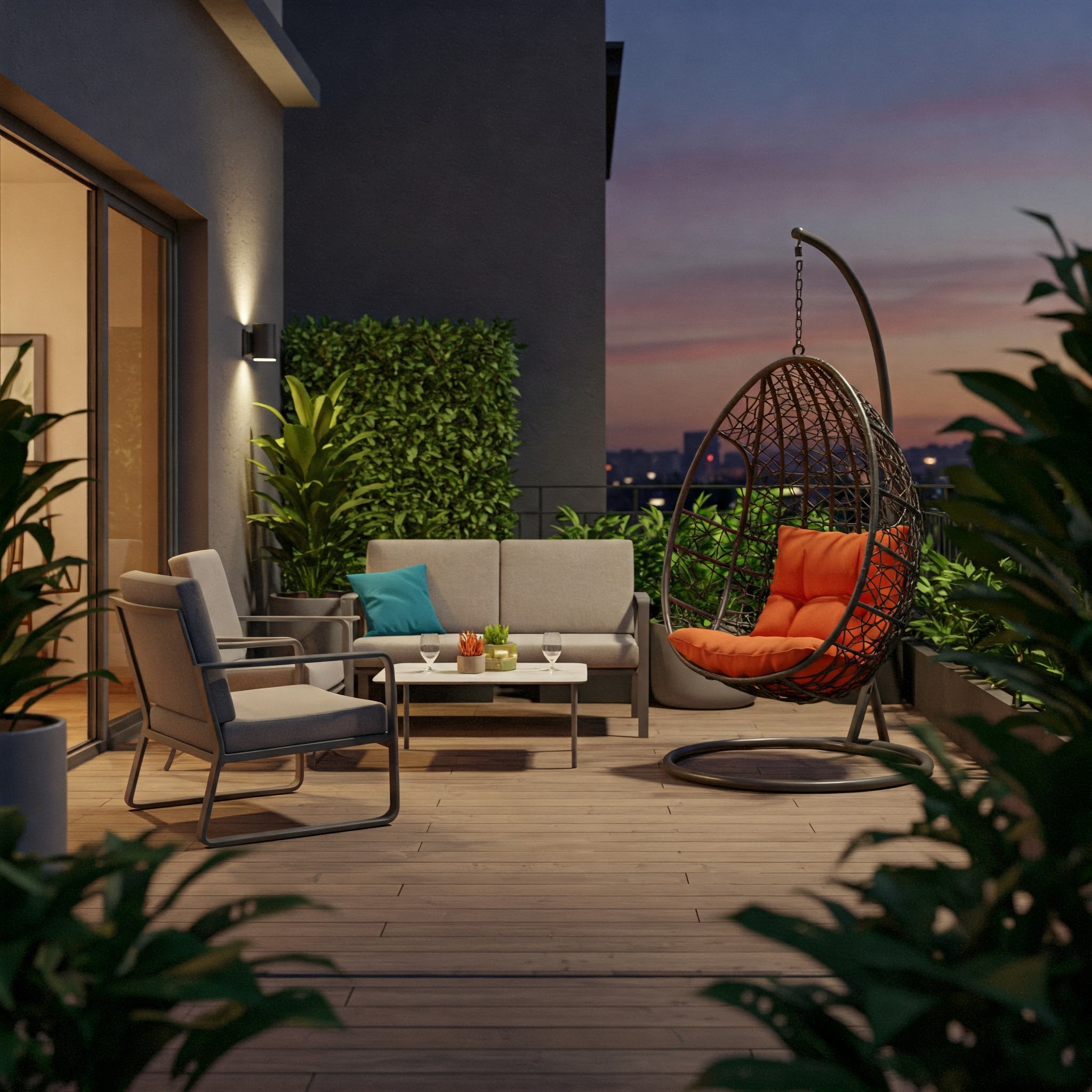 wizualizacja-taras-wieczorem